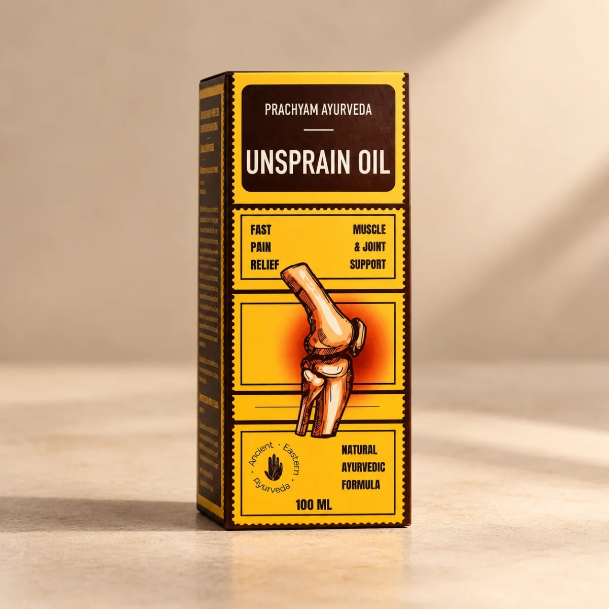 Prachyam Ayurveda Unsprain Oil Ayurvedic pain relief massage oil
