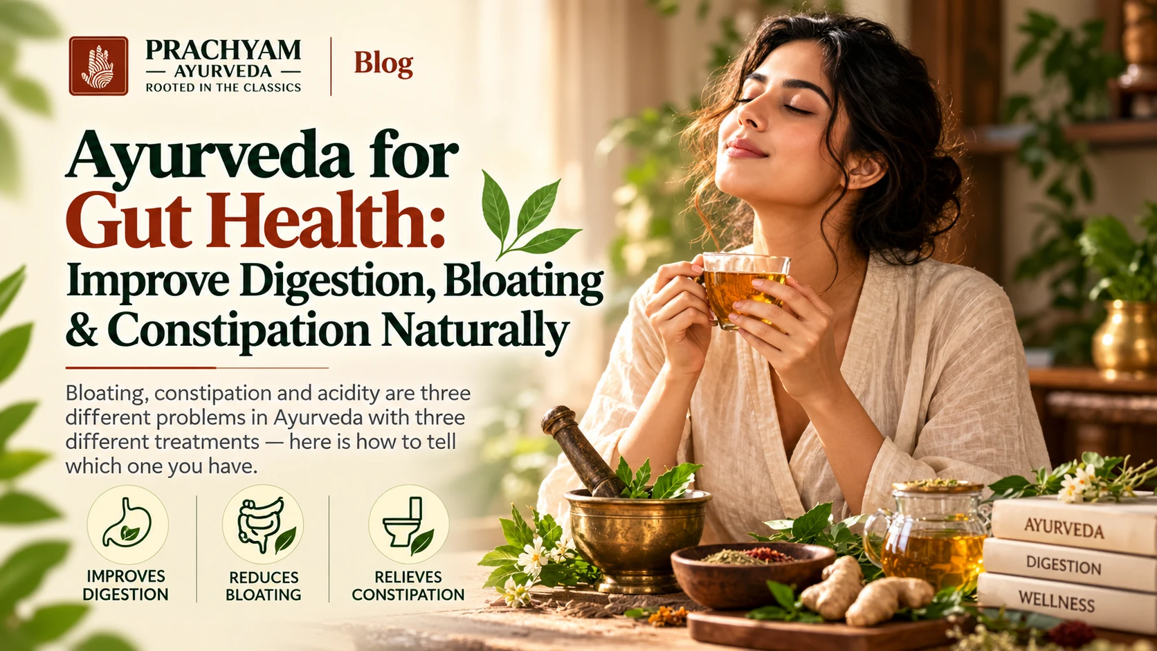 Ayurveda for Gut Health: Improve Digestion, Bloating & Constipation Naturally