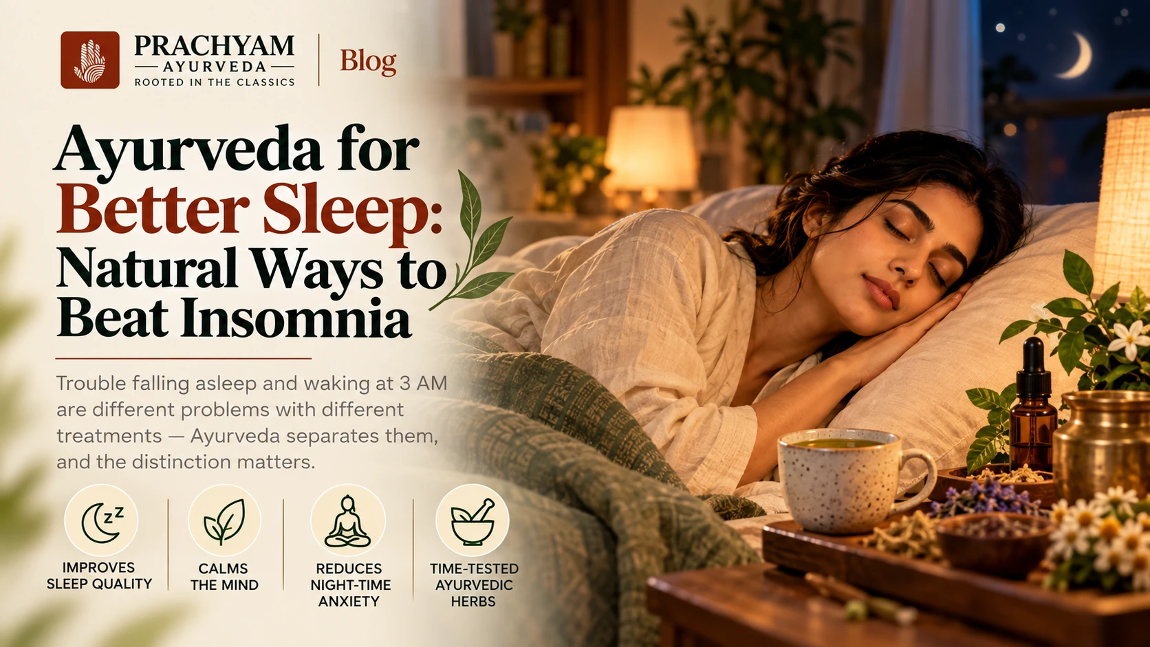 Ayurveda for Better Sleep: Natural Ways to Beat Insomnia